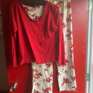 Cotton Pajama Pants Set